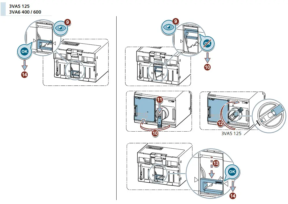 SIEMENS 3VA9137-0HA10 Motor Operator - Fig5