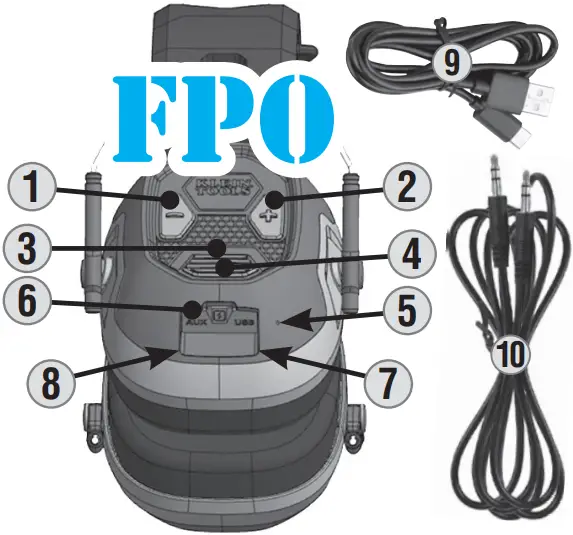 KLEIN TOOLS AESEM1 Bluetooth Earmuffs - FEATURE DETAILS