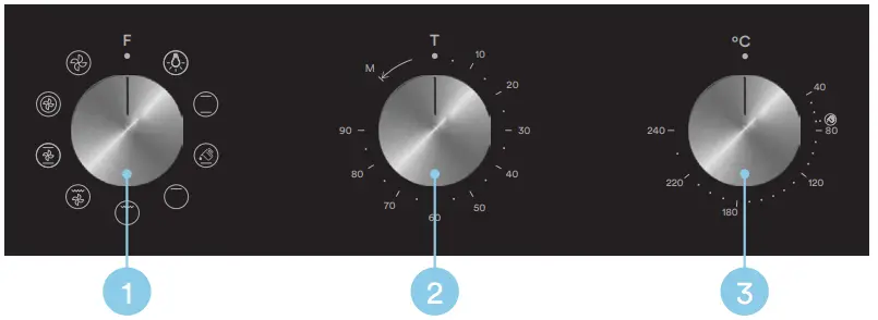 esatto EO9060XL9M Built In Oven - CONTROL PANEL