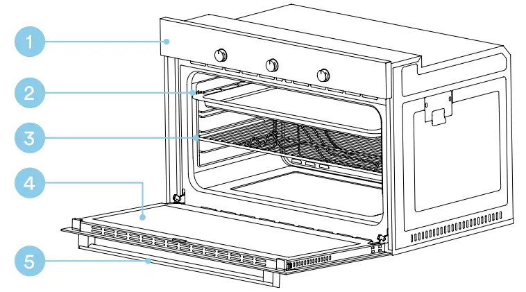 esatto EO9060XL9M Built In Oven - Description