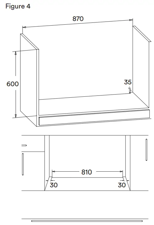 esatto EO9060XL9M Built In Oven - dimensions provided