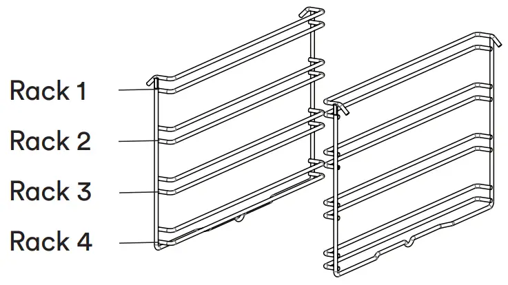 esatto EO9060XL9M Built In Oven - wire racks