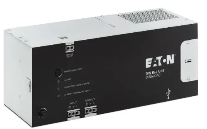 EATON-DIN500AC-DIN Rail-AC-UPS-PRODUCT