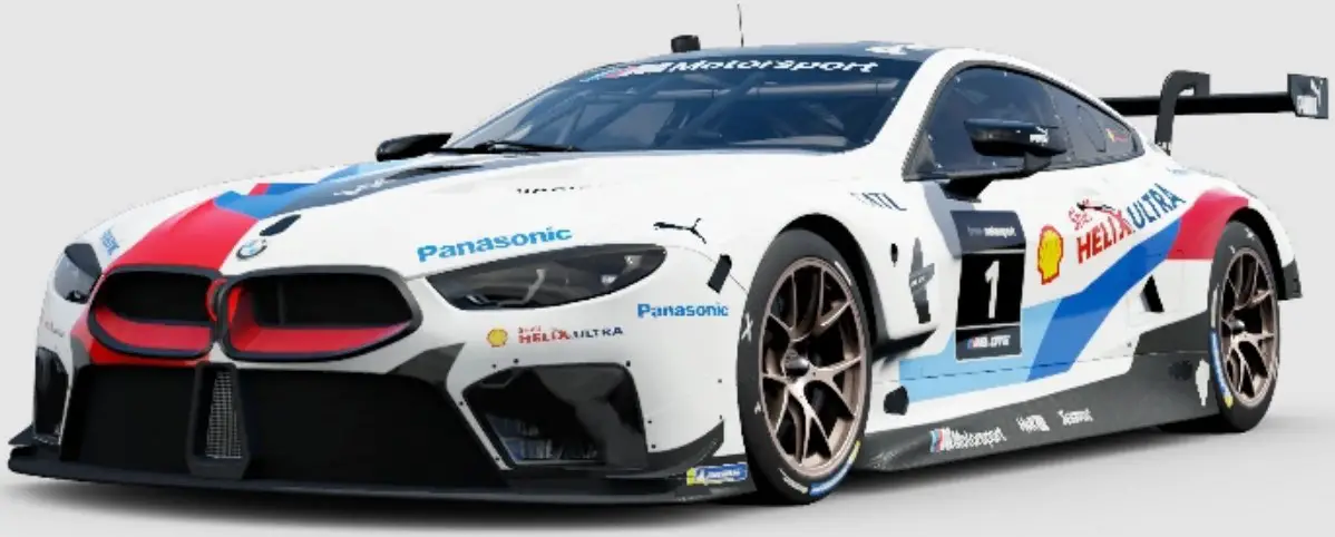 BMW M8 GTE car