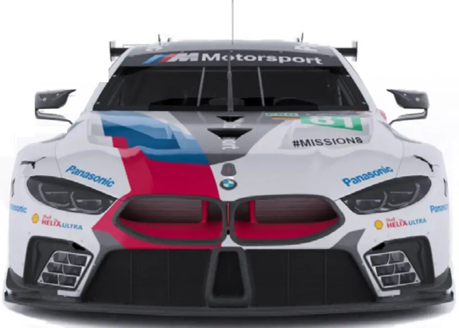 BMW M8 GTE car