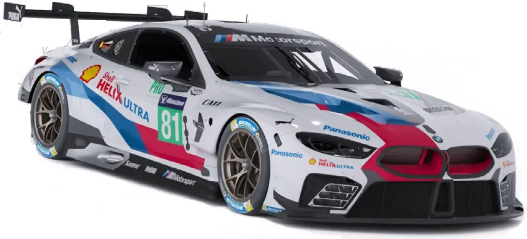 BMW M8 GTE car