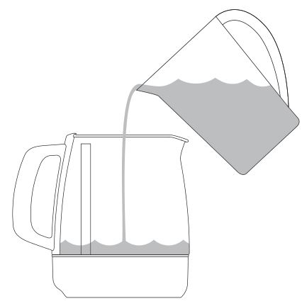 sage BTM800 The Tea Maker - Empty one sachet (25g) into 1 litre