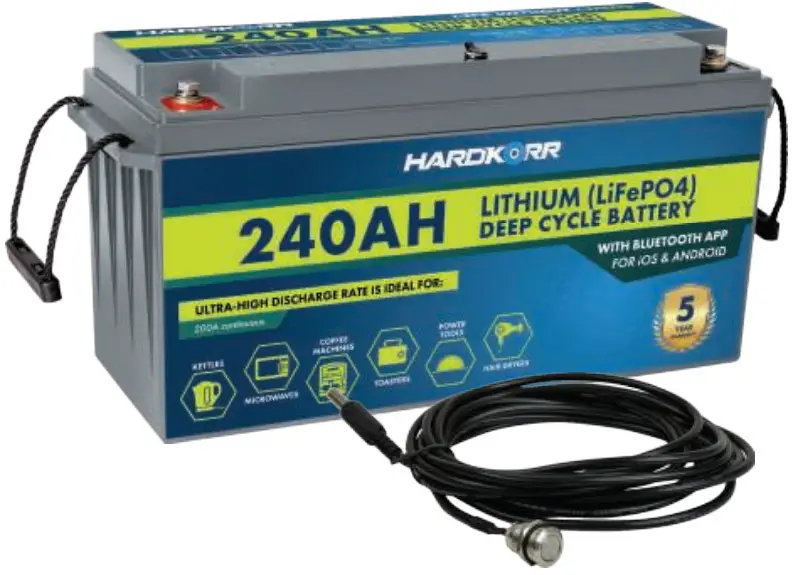 HARDKORR 240AH LiFePO4 Deep Cycle Battery - CONTENTS
