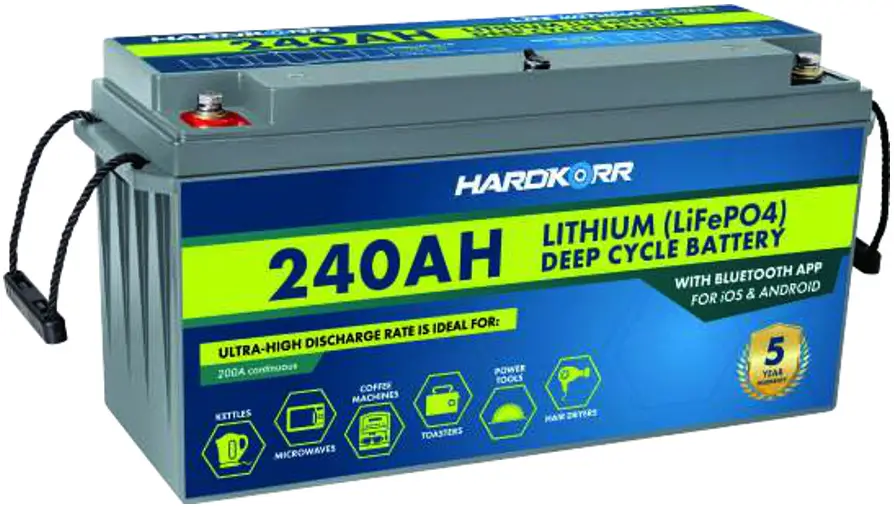 HARDKORR 240AH LiFePO4 Deep Cycle Battery