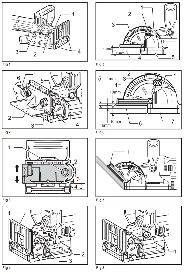 makita PJ7000 Plate Joiner - fig1