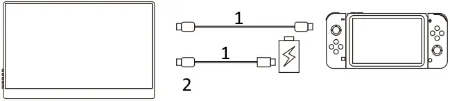 CUIUIC B0C3BZDRYS Portable Monitor for Laptop 17.3 Z3