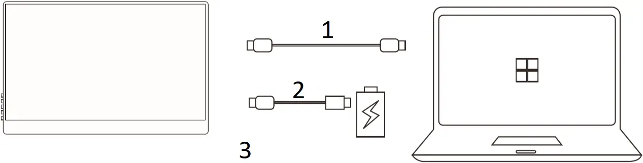 CUIUIC B0C3BZDRYS Portable Monitor for Laptop 17.3 f3