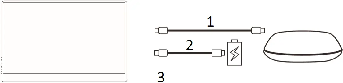 CUIUIC B0C3BZDRYS Portable Monitor for Laptop 17.3 f4