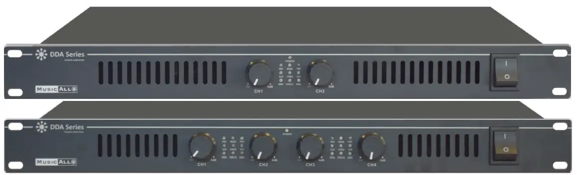 DATEQ DDA-2300 Class-D Power Amplifier proditc