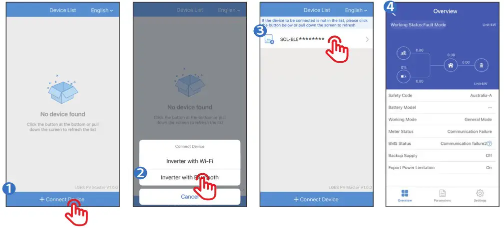 LG 340 00621 01 Bluetooth Module - Commissioning 2