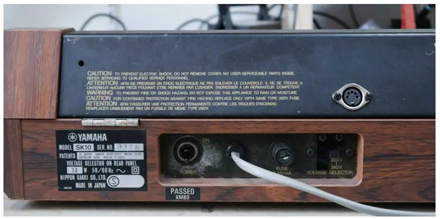 Tubbutec OrganDonor Yamaha SK-10 - fig 9