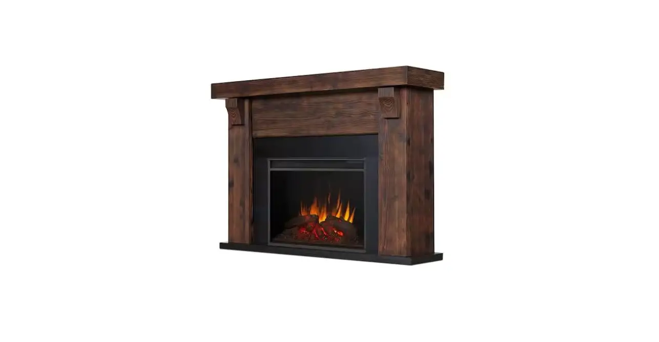 Real Flame 8700 Freestanding Wooden Electric Fireplace Instruction Manual