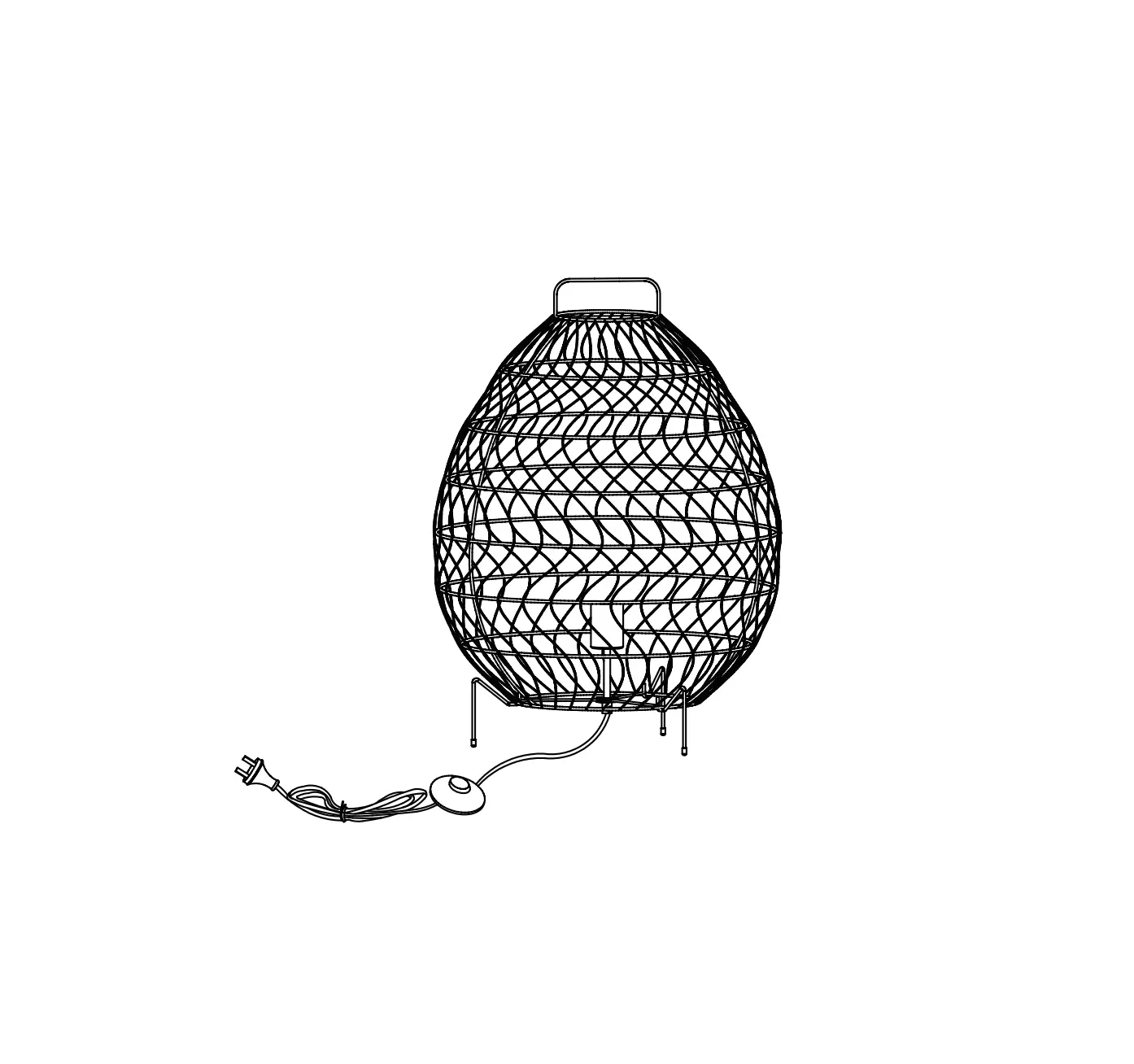 Kmart 43163045 Renee Floor Lamp Instruction Manual