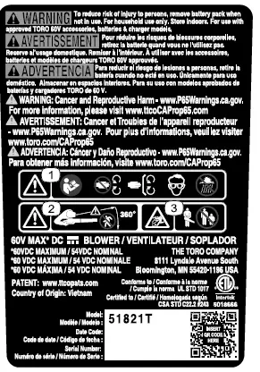 TORO-51821-Brushless-Leaf-Blower-fig-6