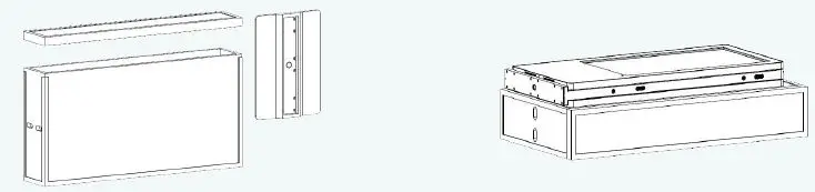 DISPLAYS2GO-DF043TLBD-Double-Sided-Floor-Standing-Digital-Signage-fig-2