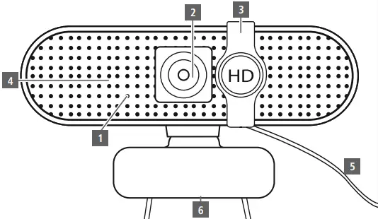 hama C-400 PC Webcam A3