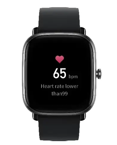 Heart rate range alert