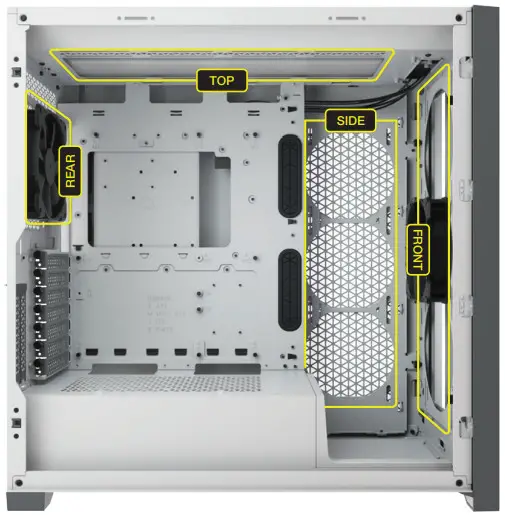 CORSAIR AR Series iCUE AR120 Digital RGB Cooling System - MOUNT AR RGB FAN 2
