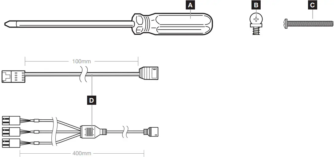 CORSAIR AR Series iCUE AR120 Digital RGB Cooling System - REQUIRED HARDWARE