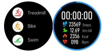 DT NO 1 DT4 Sports Smart Watch - corresponding