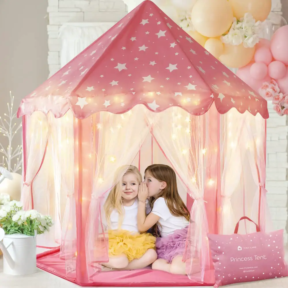 Tiny Land Tent2005 Pink Glow in Dark Play Tent