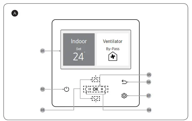 SAMSUNG MWR-WG00JN Air Conditioner - Fig1