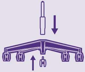 MUNFROST NOVA Silla Gamer - foot