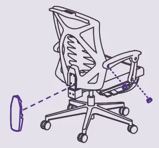 MUNFROST NOVA Silla Gamer - installation guide 6