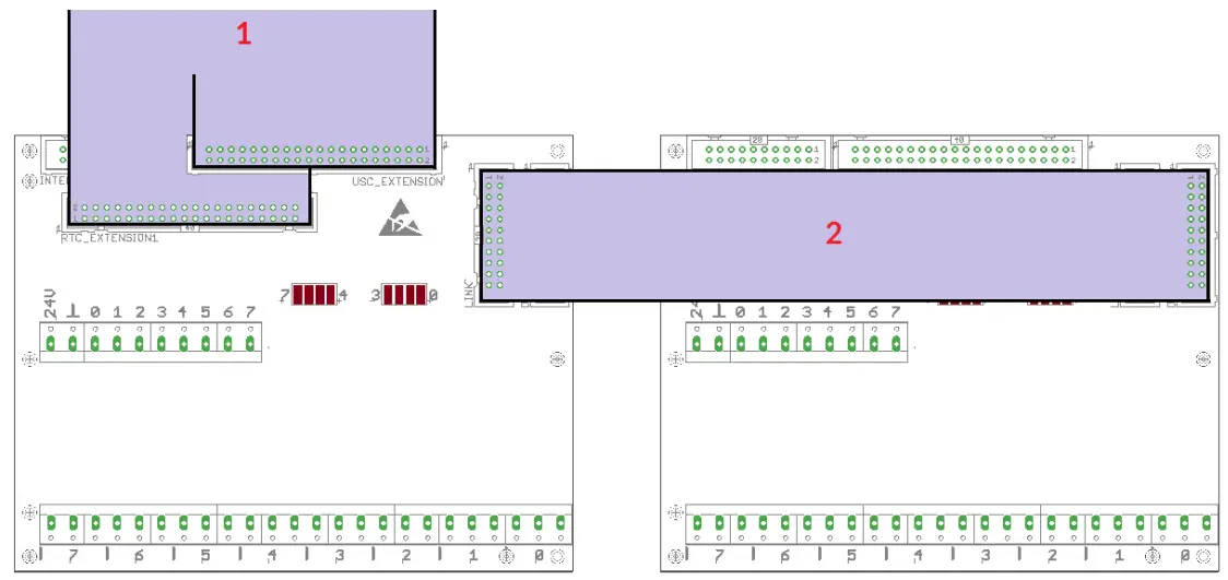 HALaser Systems HALswitch R8 Galvanically Insulated Relay Board - cards