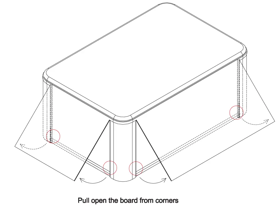 WS-292D WS-692D Freeport 6 Person 52 Jet Lounger Hot Tub with Bluetooth 6