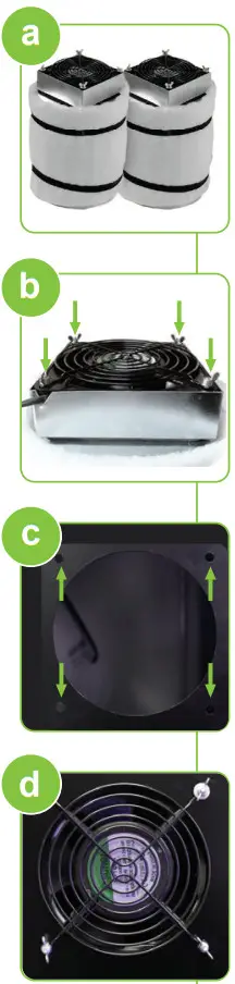 SUPERCLOSET LED Superstar Smart Grow Cabinet - set up 2