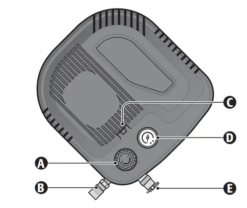 TRUPER COMP-50S 116 PSI Pressure Oil Free Air Compressor fig 5