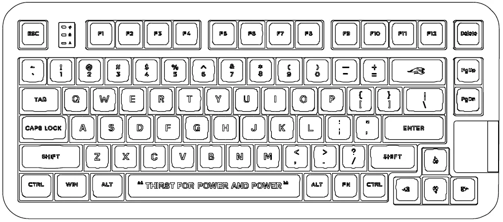 CoolKiller-CK-75-Transparent-Custom-Mechanical-Keyboard-fig-1