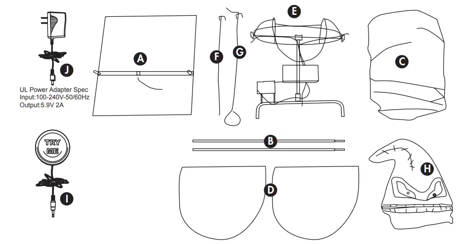 Disney-22GM26232-Life-Size-Animated-Oogie-Boogie-Character-fig-1