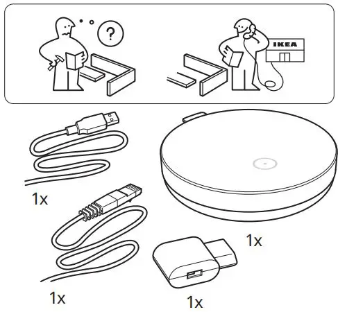 IKEA AA-2341452-1 DIRIGERA Hub for Smart Products-FIG1
