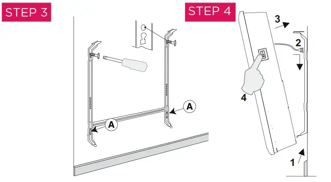 Dimplex 500W Alta Wi Fi Panel Heater - Wall Mounting 3