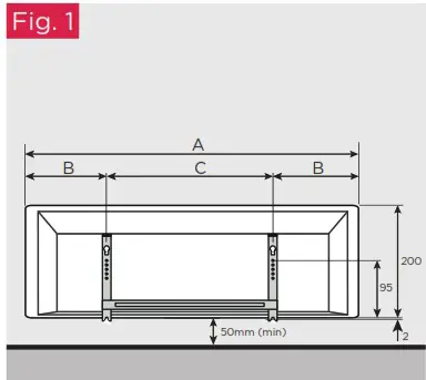 Dimplex 500W Alta Wi Fi Panel Heater - overview 1