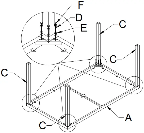 Kmart 43162116 7 Piece Dining Set - Step 1