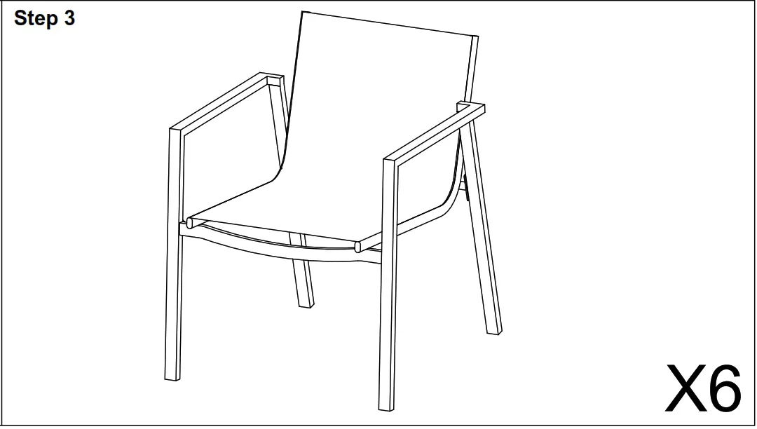 Kmart 43162116 7 Piece Dining Set - Step 5