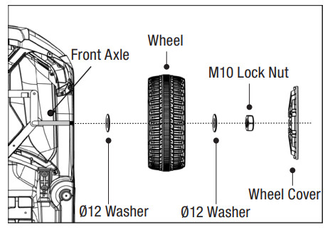 DYNACRAFT BM215 6V Toyota Land Cruiser - ASSEMBLY 2