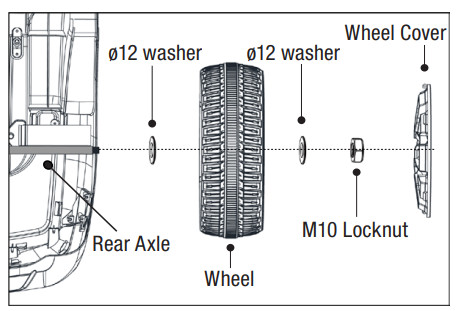 DYNACRAFT BM215 6V Toyota Land Cruiser - ASSEMBLY 5