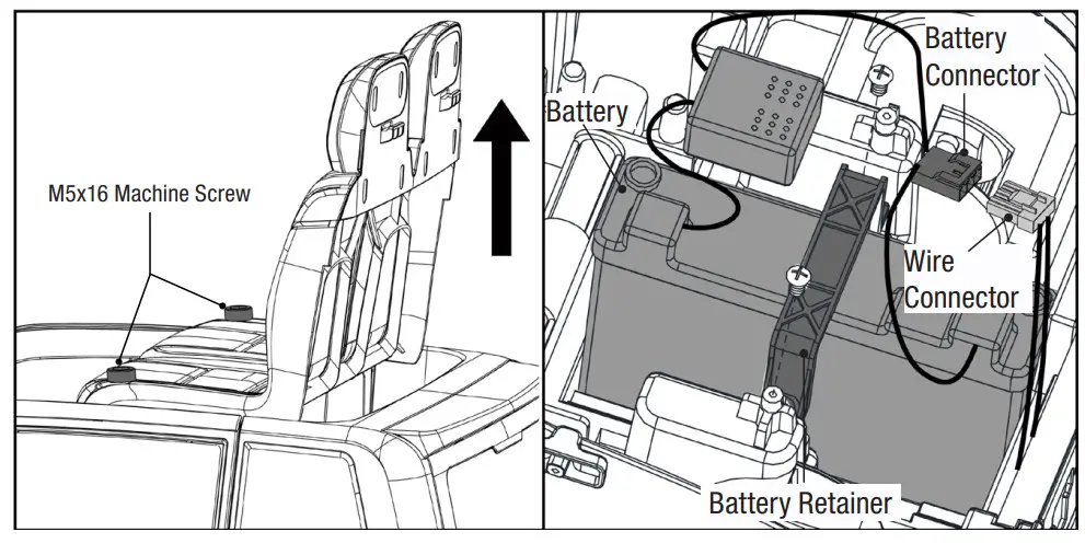 DYNACRAFT BM215 6V Toyota Land Cruiser - BATTERY
