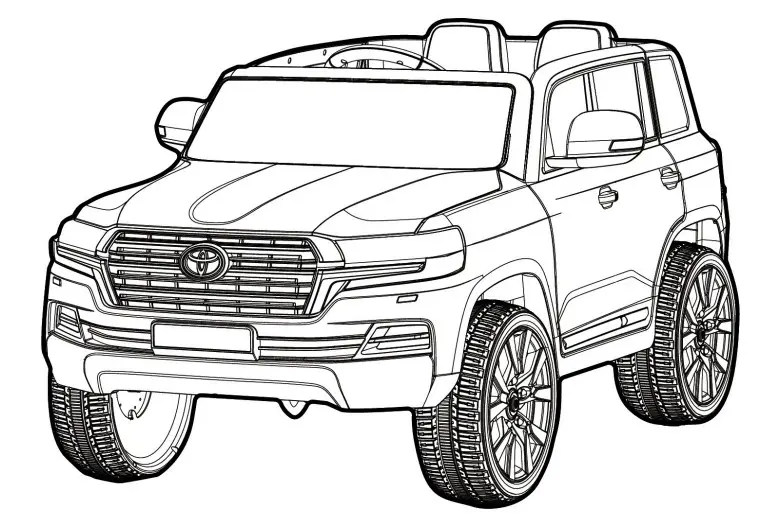 DYNACRAFT BM215 6V Toyota Land Cruiser