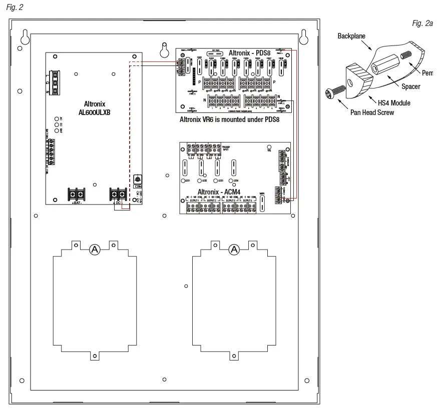 Altronix-T1SAK34-4-Door-Kit-with-Fused-Outputs-fig-3