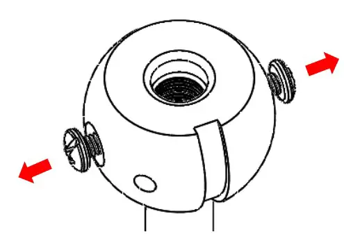 Stem End Hole Drilling for Swivel Ball